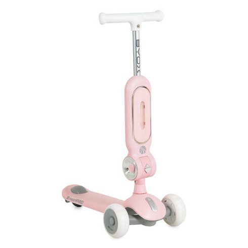 STREETPRO roller 2in1 üléssel, zenél, 30kg-ig PINK