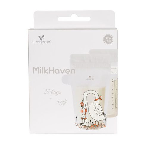 MILKHAVEN tejtartózsák libás