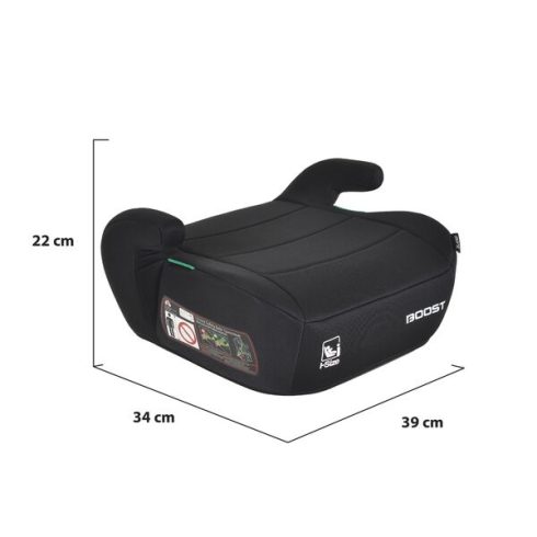 BOOST Prémium autós ülésmagasító 125-150cm FEKETE