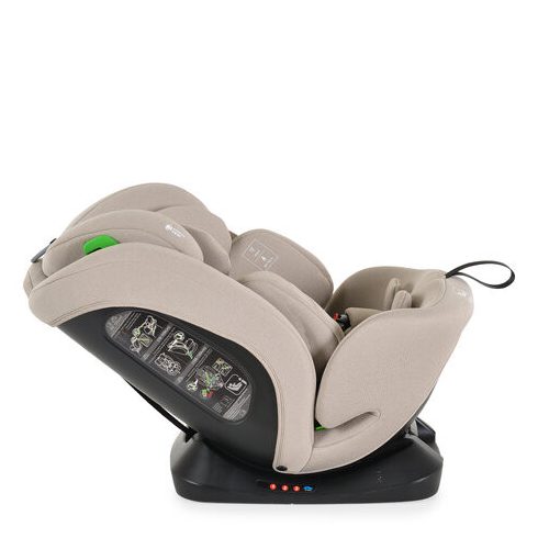 FORZA Prémium autós ülés isofix nélkül 40-150cm BÉZS