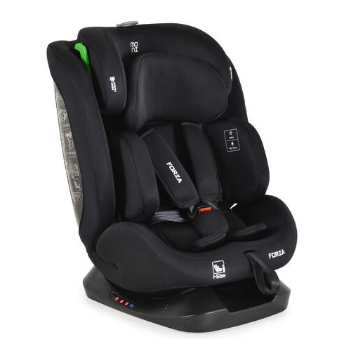 FORZA Prémium autós ülés isofix nélkül 40-150cm FEKETE