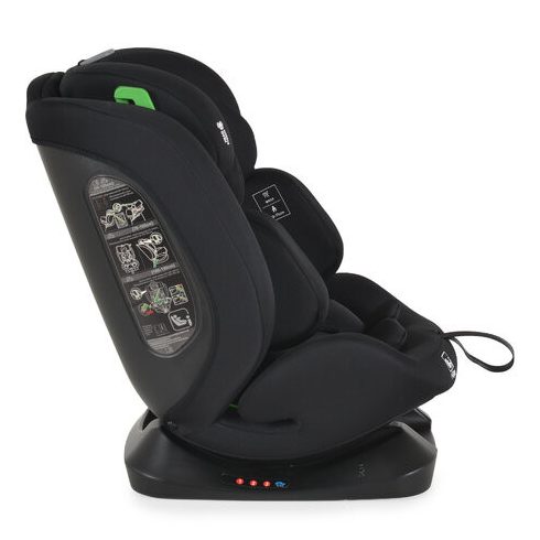 FORZA Prémium autós ülés isofix nélkül 40-150cm FEKETE