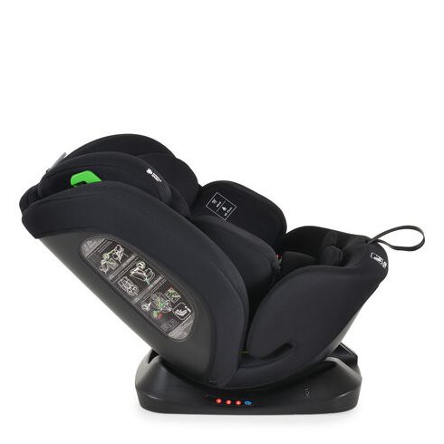 FORZA Prémium autós ülés isofix nélkül 40-150cm FEKETE