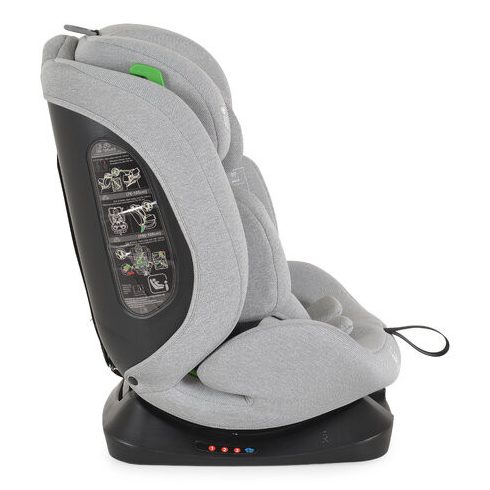 FORZA Prémium autós ülés isofix nélkül 40-150cm SZÜRKE