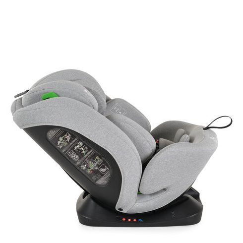 FORZA Prémium autós ülés isofix nélkül 40-150cm SZÜRKE