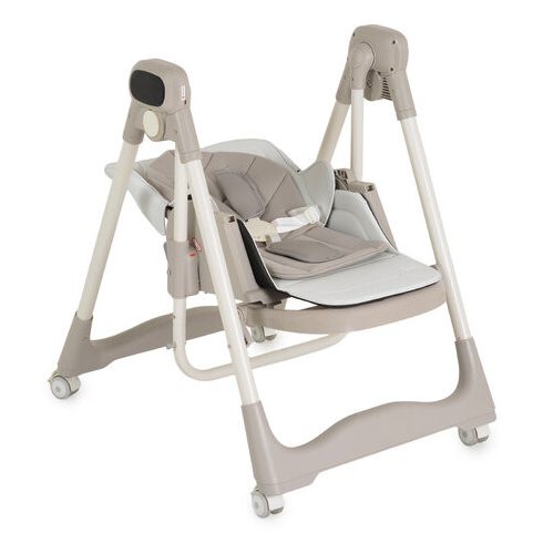 FUJI etetőszék és hinta 2in1 prémium huzattal BÉZS