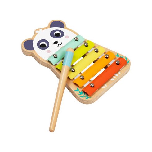 Fajáték xilofon színes PANDA
