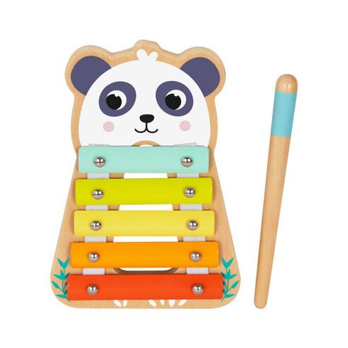 Fajáték xilofon színes PANDA