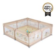   GAMEZONE  járóka szőnyeggel, 60 labdával 180x200 VILÁGOS BÉZS