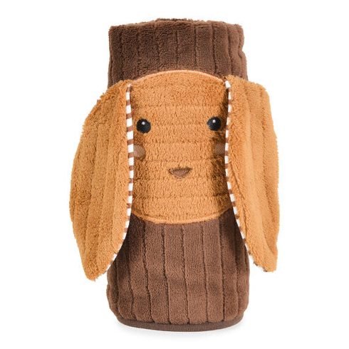 TAKARÓ Coco Puppy nyuszi fülekkel 90x75cm BARNA