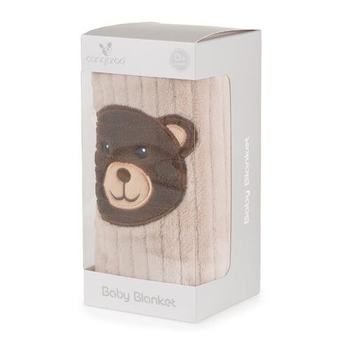 TAKARÓ Honey Bear macifejjel 90x75cm BÉZS