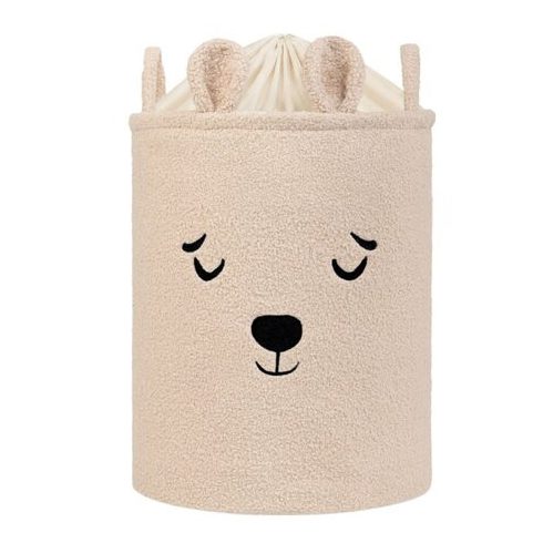 NORI prémium játéktároló kosár XL méret 35x45cm BÉZS
