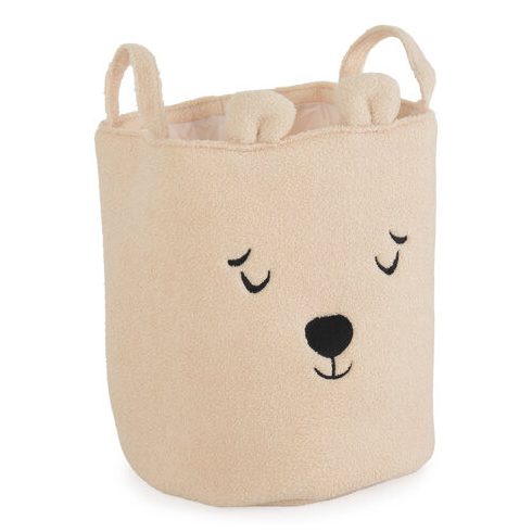 NORI prémium játéktároló kosár XL méret 35x45cm BÉZS