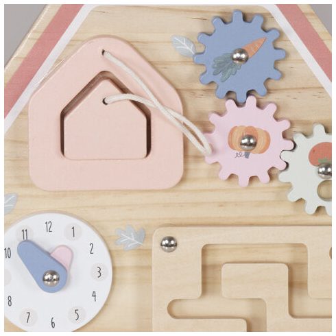 Moni Toys matatófal FARMOS, órával, állatokkal