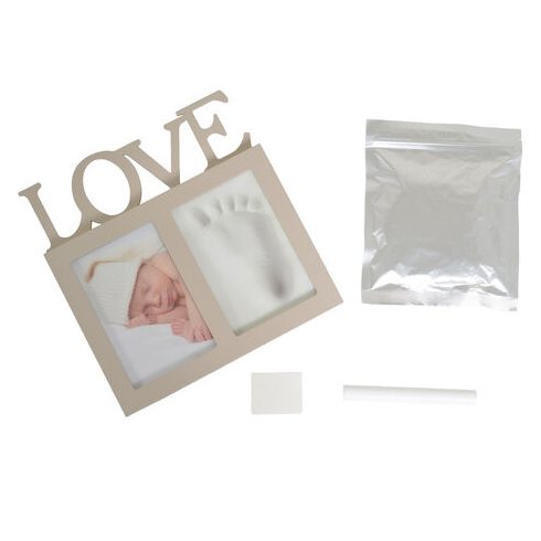 MOULD LOVE kéz- láblenyomat készítő képkerettel