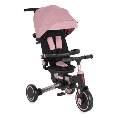 FLEXTON tricikli 6in1 futóbiciklivé alakítható PINK