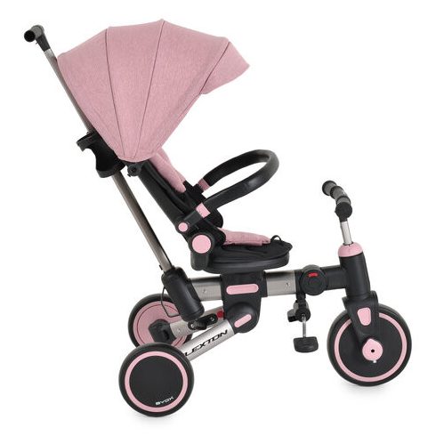 FLEXTON tricikli 6in1 futóbiciklivé alakítható PINK
