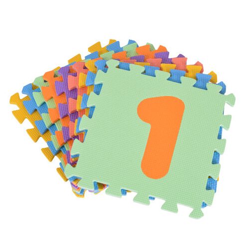 HABTAPI 9 db-os puzzle SZÍNES/SZÁMOK