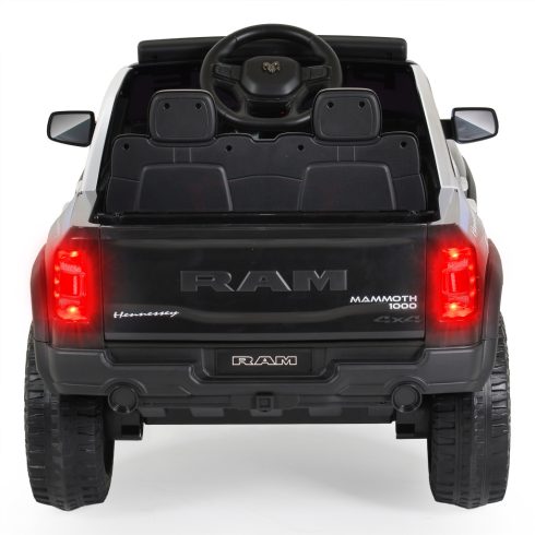 BO RAM MAMMOTH elektromos rendőrautó hangos bemondóval 107cm 2 motoros FEKETE
