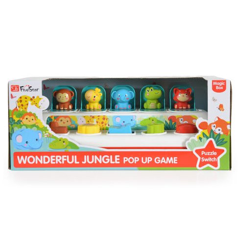 BÉBIJÁTÉK interaktív állatos PopUp game
