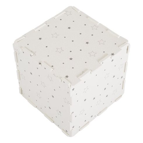 HABTAPI 9 db-os puzzle FEHÉR/CSILLAGOS