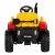 BO TERRON traktor 4 kerekű trélerrel 12V két motoros PIROS