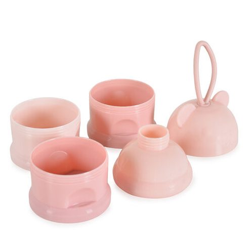 RUMI tejpor/tápszer adagoló kispoharak PINK