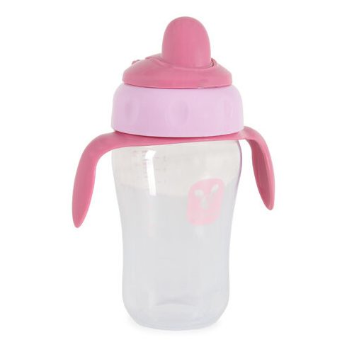 CUP csőrös itatópohár kiömlés mentes 270ml PINK