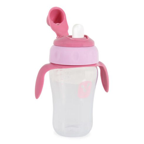 CUP csőrös itatópohár kiömlés mentes 270ml PINK