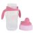 CUP csőrös itatópohár kiömlés mentes 270ml PINK