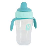 CUP csőrös itatópohár kiömlés mentes 270ml KÉK
