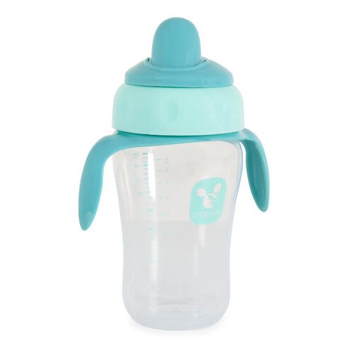 CUP csőrös itatópohár kiömlés mentes 270ml KÉK