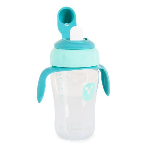 CUP csőrös itatópohár kiömlés mentes 270ml KÉK
