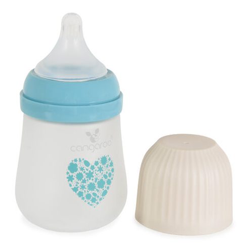 AMORI üveg cumisüveg széles szájú 180ml anticolic KÉK