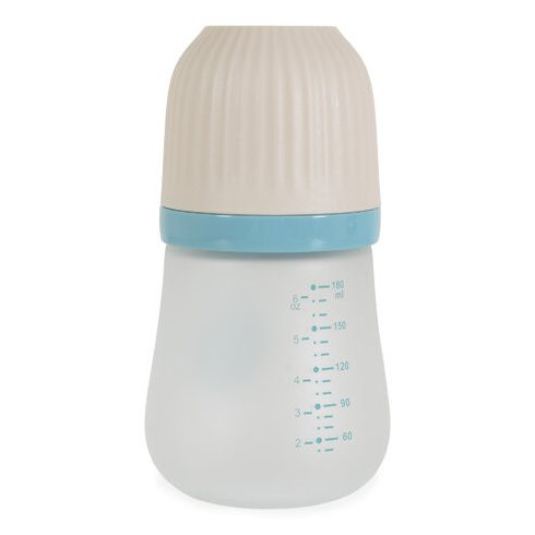AMORI üveg cumisüveg széles szájú 180ml anticolic KÉK