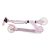 ManiaPro roller 50 kg-ig, világító kerekekkel PINK