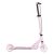 ManiaPro roller 50 kg-ig, világító kerekekkel PINK