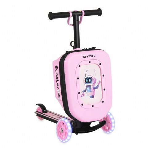 SCOOTERBOX 2in1 roller táskává alakítható PINK