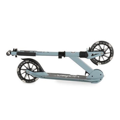 URBAN JUNIOR roller 80 kg-ig, világító kerekekkel, összecsukható KÉK