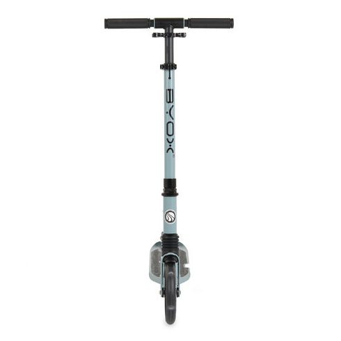 URBAN JUNIOR roller 80 kg-ig, világító kerekekkel, összecsukható KÉK