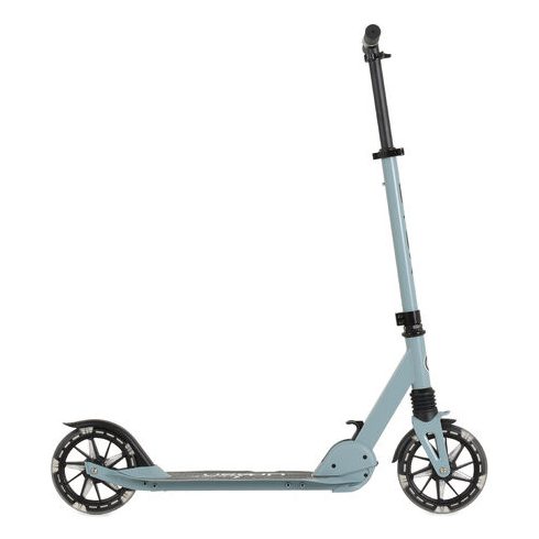 URBAN JUNIOR roller 80 kg-ig, világító kerekekkel, összecsukható KÉK