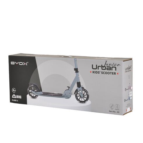URBAN JUNIOR roller 80 kg-ig, világító kerekekkel, összecsukható PINK
