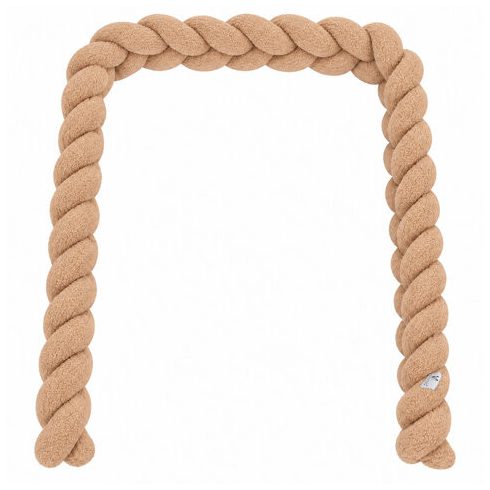 BOUCLE DREAM fonott fejvédő buklé 235x10cm BÉZS