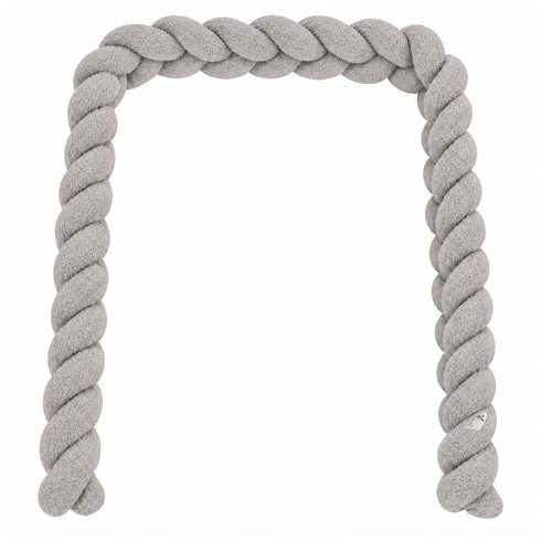 BOUCLE DREAM fonott fejvédő buklé 235x10cm SZÜRKE