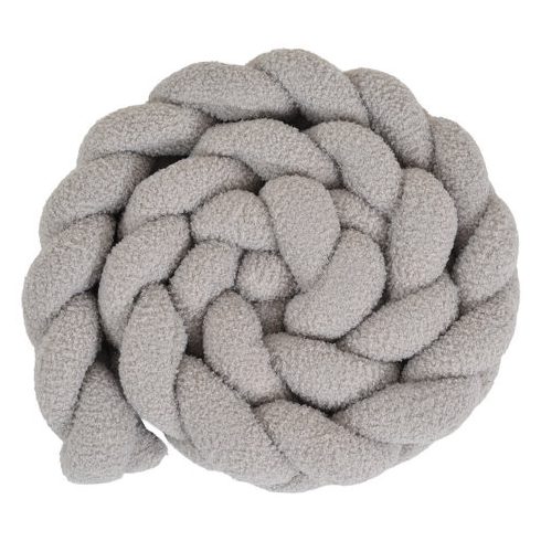 BOUCLE DREAM fonott fejvédő buklé 235x10cm SZÜRKE