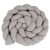 BOUCLE DREAM fonott fejvédő buklé 235x10cm SZÜRKE
