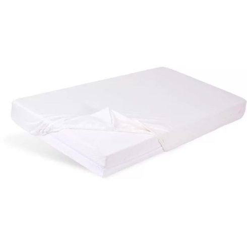Lepedő kiságyba gumis szegéllyel 60x120-70x140cm FEHÉR