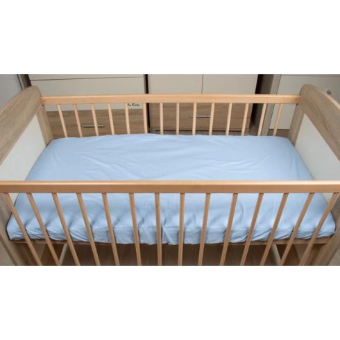 Lepedő kiságyba gumis szegéllyel 60x120-70x140cm VKÉK 