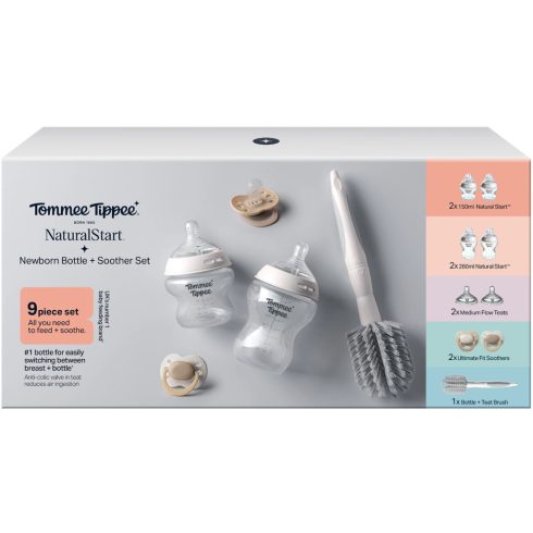 Tommee Tippee Natural Start újszülött cumisüveg kezdőszett