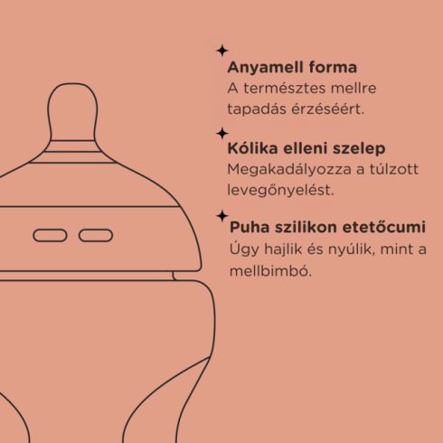 Tommee Tippee Natural Start újszülött cumisüveg kezdőszett